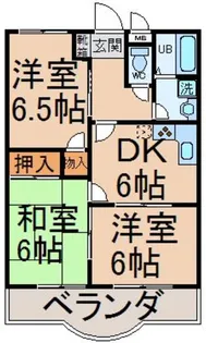 パークヒルマンション【3階】の間取り