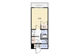 日興パレス長岡【7階】の間取り