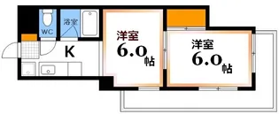 第1木本ビル【4階】の間取り