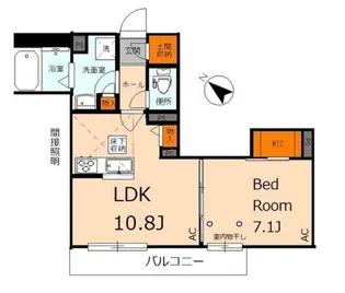 Verforet【1階】の間取り