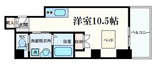 グランレブリー寺町松原【3階】の間取り