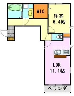 ベルカーサ【2階】の間取り