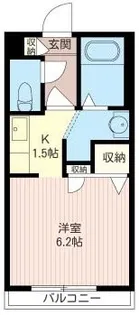 エス ルミエール【3階】の間取り