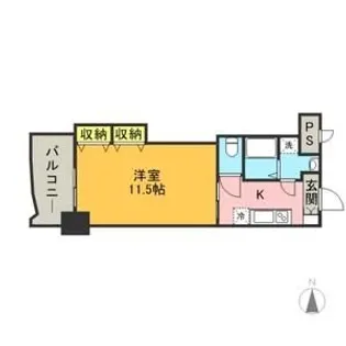 ロイヤル博多駅前【15階】の間取り