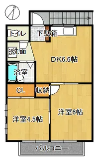 エステート信濃町【2階】の間取り