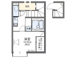 レオネクストホープ ガーデン【2階】の間取り