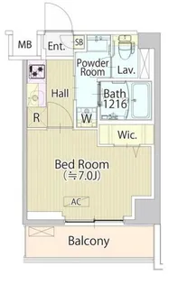 SASAZUKA TODAY【1階】の間取り