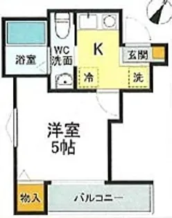 ルミナ境之谷【3階】の間取り