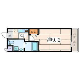 アートスペース横浜【2階】の間取り