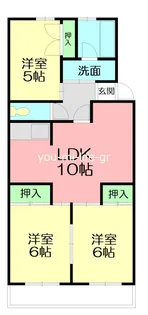 サンパレス湘南II【2階】の間取り