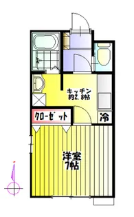 ブルーム草加松原【1階】の間取り