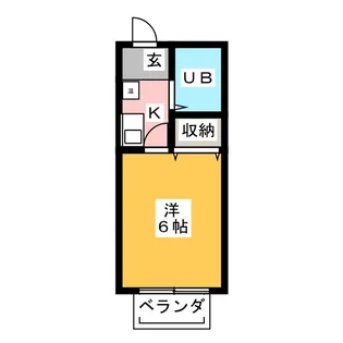 メゾンド・エンボワールII【2階】の間取り