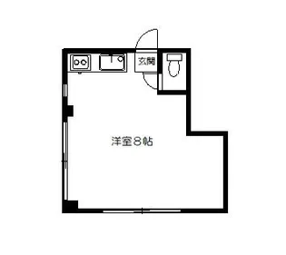 東京都新宿区北新宿2【マンション】の間取り