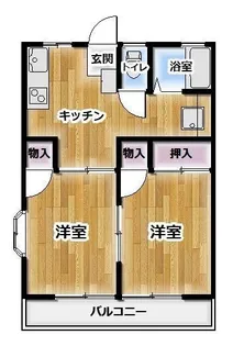 サウスポート【1階】の間取り