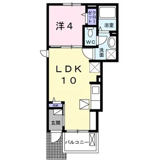 東京都品川区東大井3【アパート】の間取り