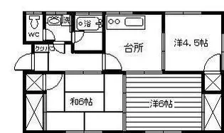宮崎県延岡市塩浜町2【一戸建】の間取り