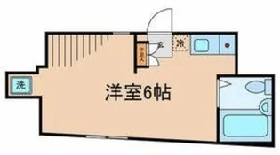 アペックス・下高井戸【1階】の間取り