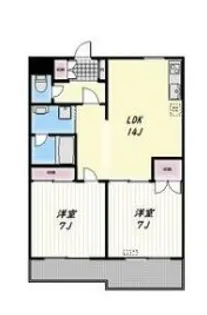 HAMILTON【3階】の間取り