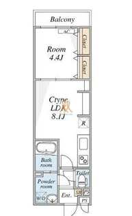 東京都葛飾区白鳥3【マンション】の間取り