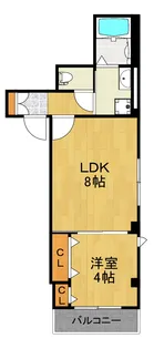 神奈川県川崎市幸区小倉5【マンション】の間取り