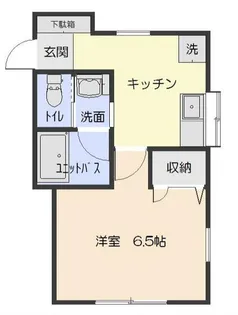 エル・プエルト【1階】の間取り