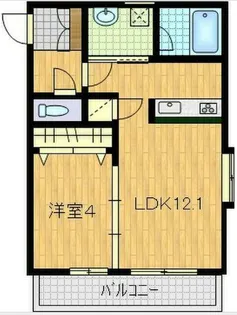 ディアコート御領【3階】の間取り