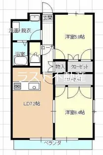 サンフラワーII【3階】の間取り