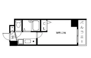 東京都世田谷区松原1【マンション】の間取り