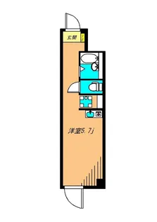 GC西小山【4階】の間取り