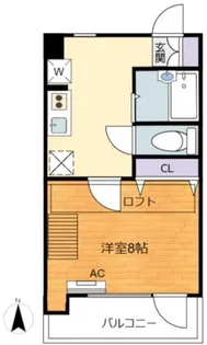 パールコート五月台【1】【3階】の間取り
