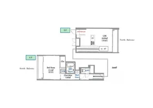 蓮根マンション【3階】の間取り