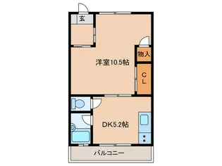 YOSHIHARAハイツ【2階】の間取り
