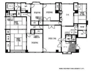初生町ビル【5階】の間取り
