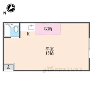 宝龍マンション【3階】の間取り