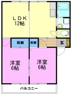 プルミエール御幸 I【1階】の間取り