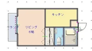 メゾンエトワール【2階】の間取り