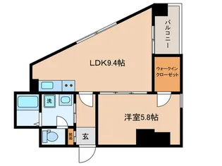 ロータスコート西早稲田【3階】の間取り