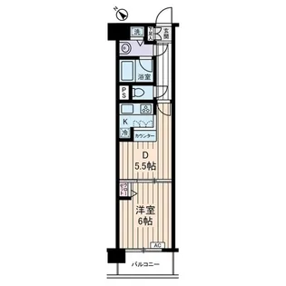 コスモ小石川【2階】の間取り