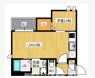R-smart井尻【2階】の間取り