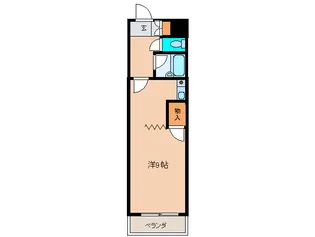グレ-スホリベ21【4階】の間取り