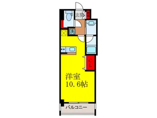 ル・クラージュ室町【4階】の間取り
