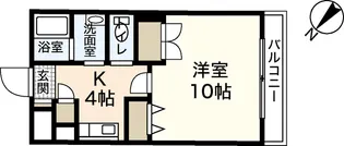 プリオール深田【1階】の間取り