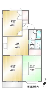 ハイツポエム【1階】の間取り