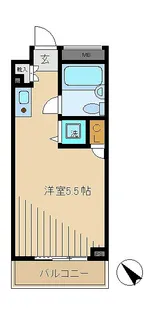 MC渋谷JP【8階】の間取り