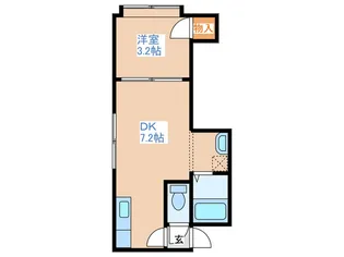 ボヌールN16【3階】の間取り