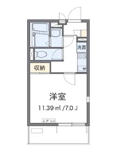 レオネクストアンビシャスVIG【3階】の間取り