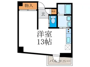 古2都COCOTTE【1階】の間取り