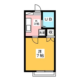 マ・メゾン上福岡【1階】の間取り