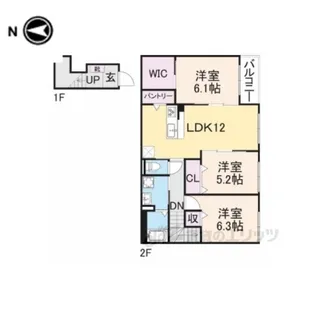 ベルオーブ【2階】の間取り