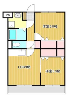 ストリーム【3階】の間取り